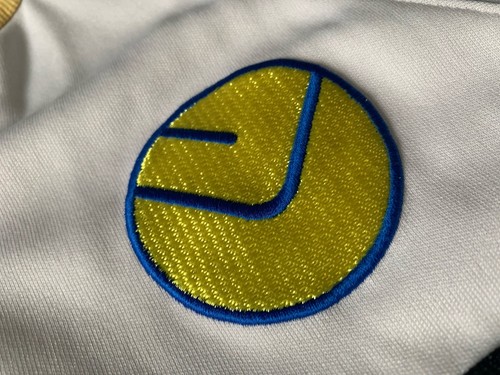 Leeds United Training Jacket Admiral Score Draw 1977 Large 22” Pit To Pit - 第 3/6 張圖片