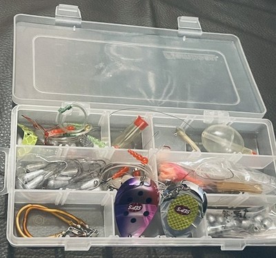 ebay tackle boxes Fishing Tackle Box With Seps Fishing Tackle Box Full Of Stuff