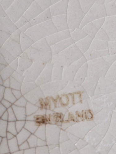 Ciotola per verdure Myott Staffordshire Medici arancione rosso-manico Lg-Inghilterra-pazzo - Foto 9 di 15