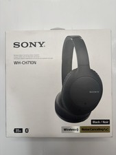 Sony WH-CH710N Noise Canceling Wireless Headphones, Mic, Alexa Built-in, Black