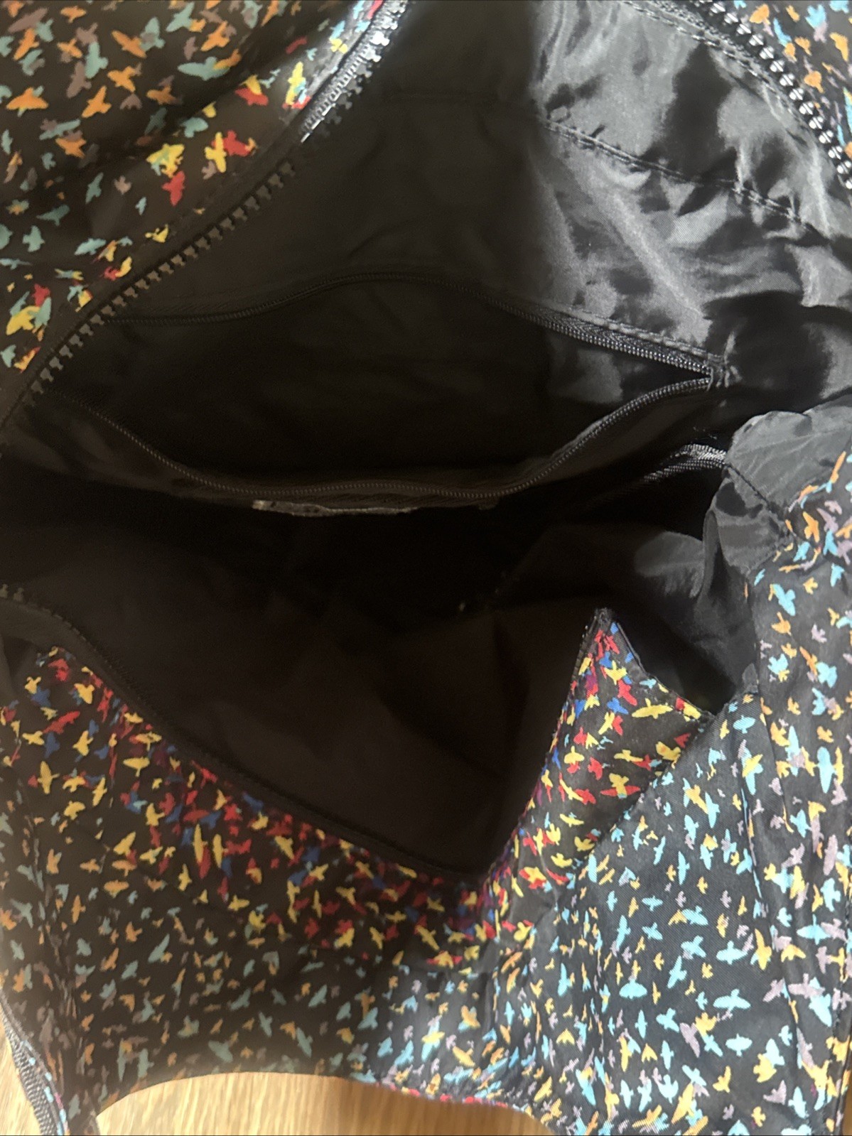 Kipling Multicolor Monkey Nylon Handbag Shoulder … - image 9