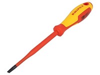 98 20 55 Schraubendreher Isoliert Flach 5,5X1Mm L.Klingen: 125Mm 1Kvac Knipex