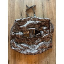 Skip Hop Shopping Cart Cover Gray Feather