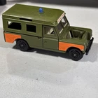 Vintage Dinky Toys 604 Land Rover 109 W.B. Military Bomb Disposal Model