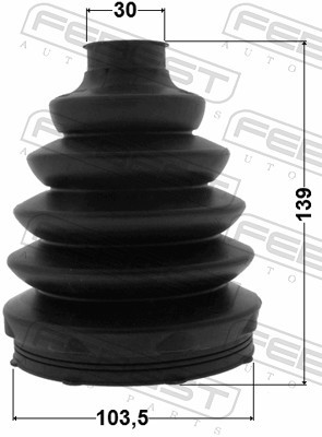 FEBEST 2517-BOX3 Faltenbalgsatz, Antriebswelle für CITRO?N,FIAT,FORD,FORD AUSTRALIA,FO - Bild 2 von 3