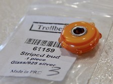 TROLLBEADS Striped Bud Bead 61159 RETIRED 200...