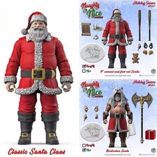 Fresh Monkey Barbarian Naughty Classic Santa Claus Series Action Figure Statue