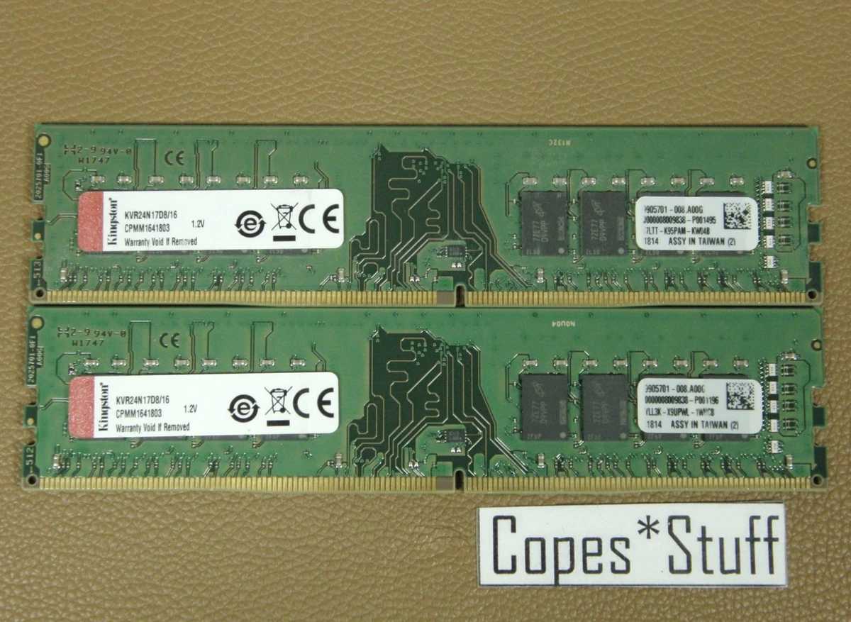 Kingston DDR4 SDRAM 32 GB Total Capacity Memory (RAM) for sale | eBay