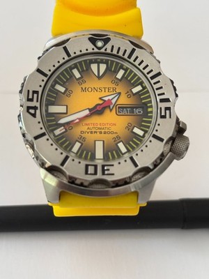 Seiko Mens Watch Monster Divers Watch-Limited Edition Collectible-Only 300 made