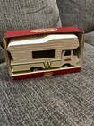 Vtg 1970s 6" Mini White Tonka Winnebago RV Camper Truck Pressed Steel Toy W/Box