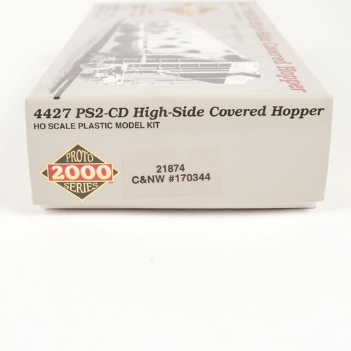 Proto 2000 HO Chicago NorthWestern CNW 4427 PS2-CD Covered Hopper Kit 21874 D - Picture 5 of 5