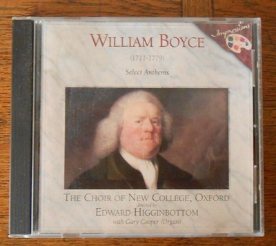 William Boyce : Select Anthems | Choir of New College Oxford  | CD | sehr gut
