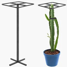 Metal Dragon Fruit Trellis，Adjustable Dragon Fruit Plant Trellis for Vertical Ga