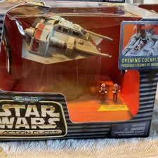 Vintage Star Wars Micro Machines Rebel Snowspeeder Vehicle Action Fleet MISB NEW