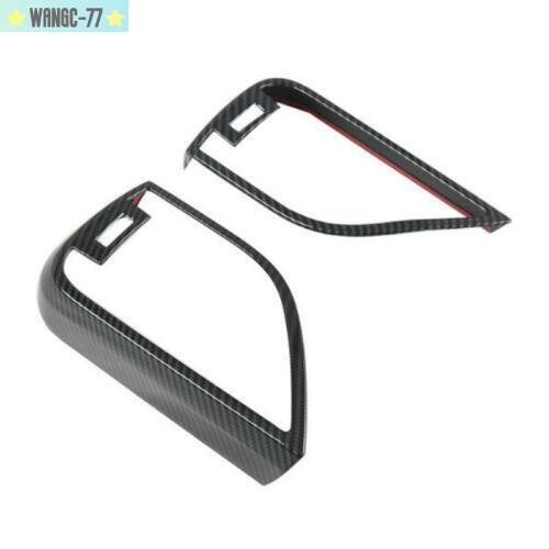 For Subaru Outback 2021-22 Carbon Fiber Front Side Air Vent Outlet Cover Trim - Picture 3 of 6