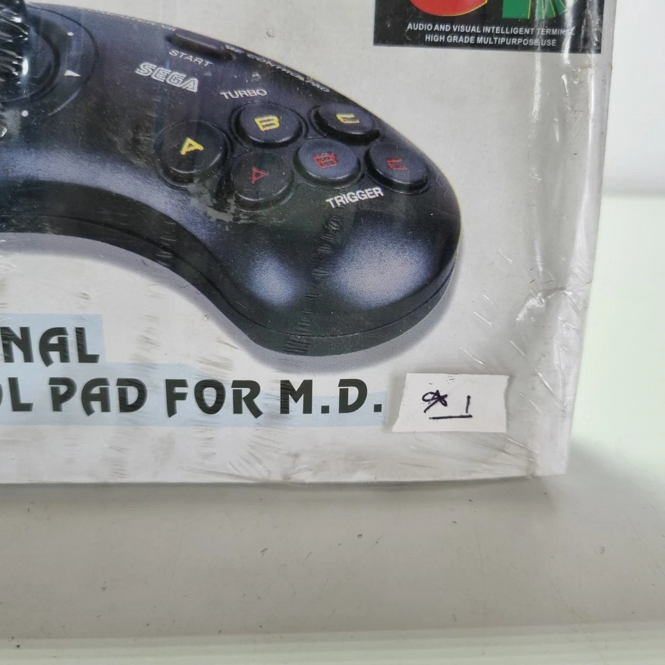 Sega Megadrive Controller 6 Six Button - Professional Pad For M.D. -s1- Rare-NEW - Image 3 of 4