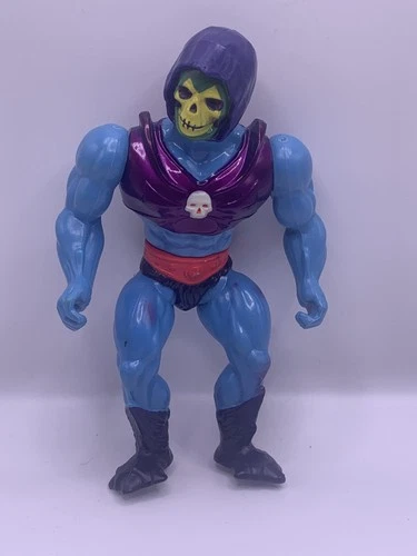 Vintage 1985 MOTU Skeletor Action Figure Mattel 3265H He-Man MOTU Villain Toy