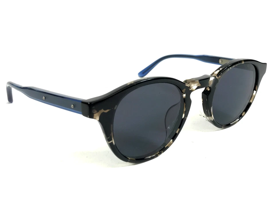 Gafas de sol Bottega Veneta BV0023OA 003 azul tortuga ajuste asiático con lentes azules Foto 3 de 4