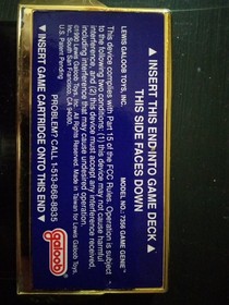 Nintendo NES Game Genie Video Game Enhancer 7356 Galoob Toys Gold 1990 Vintage 