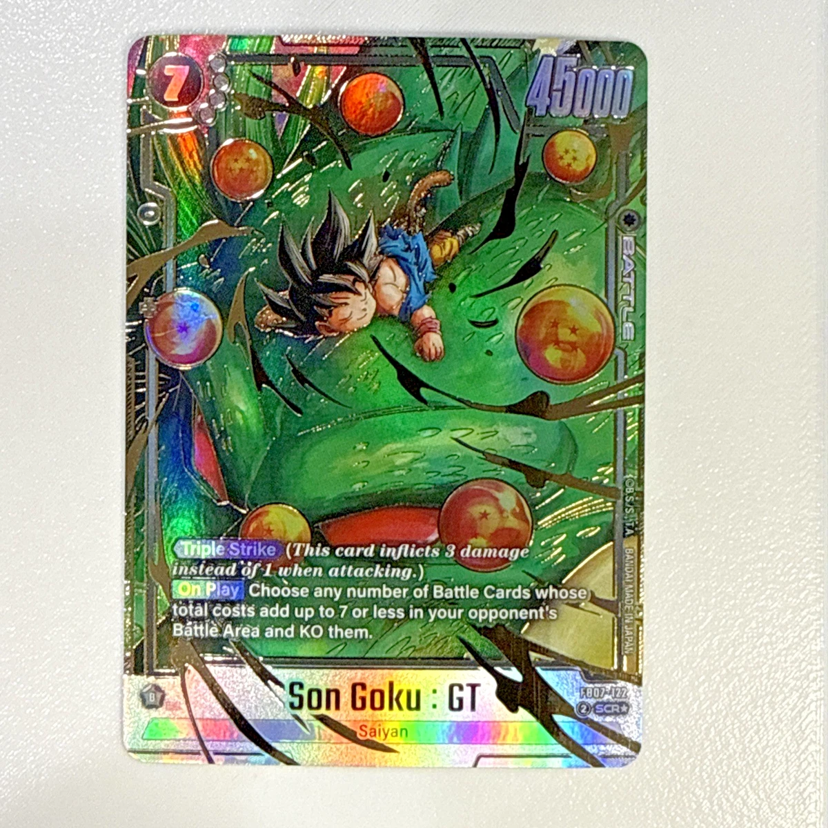 Bandai Dragon Ball Z TCG Individual Collectible Card Game Cards