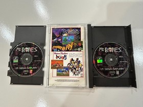 Mr. Bones (Sega Saturn, 1996) CIB Complete w Manual + Reg Card + Foam LN MINT