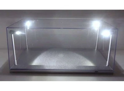 Modellauto Vitrine 1:18 mit LED – Triple9 – Schwarz