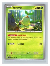 Pokemon TCG Turtwig SV05: Temporal Forces 010/162 Common NM