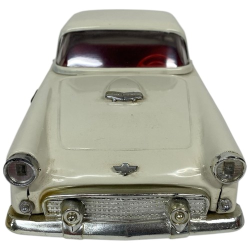 Luxe Car 1:18 1956 Tin Ford Thunderbird MF 346 White - Picture 3 of 12
