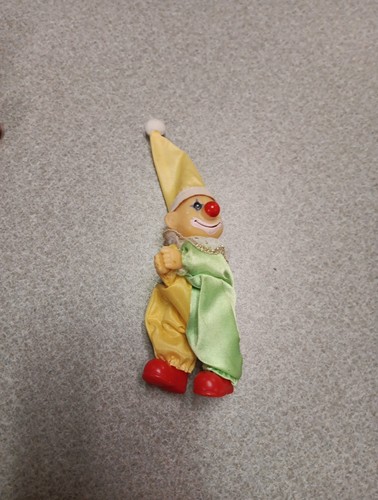 Vintage Happy Clown Clip On Hugger 6 Zoll