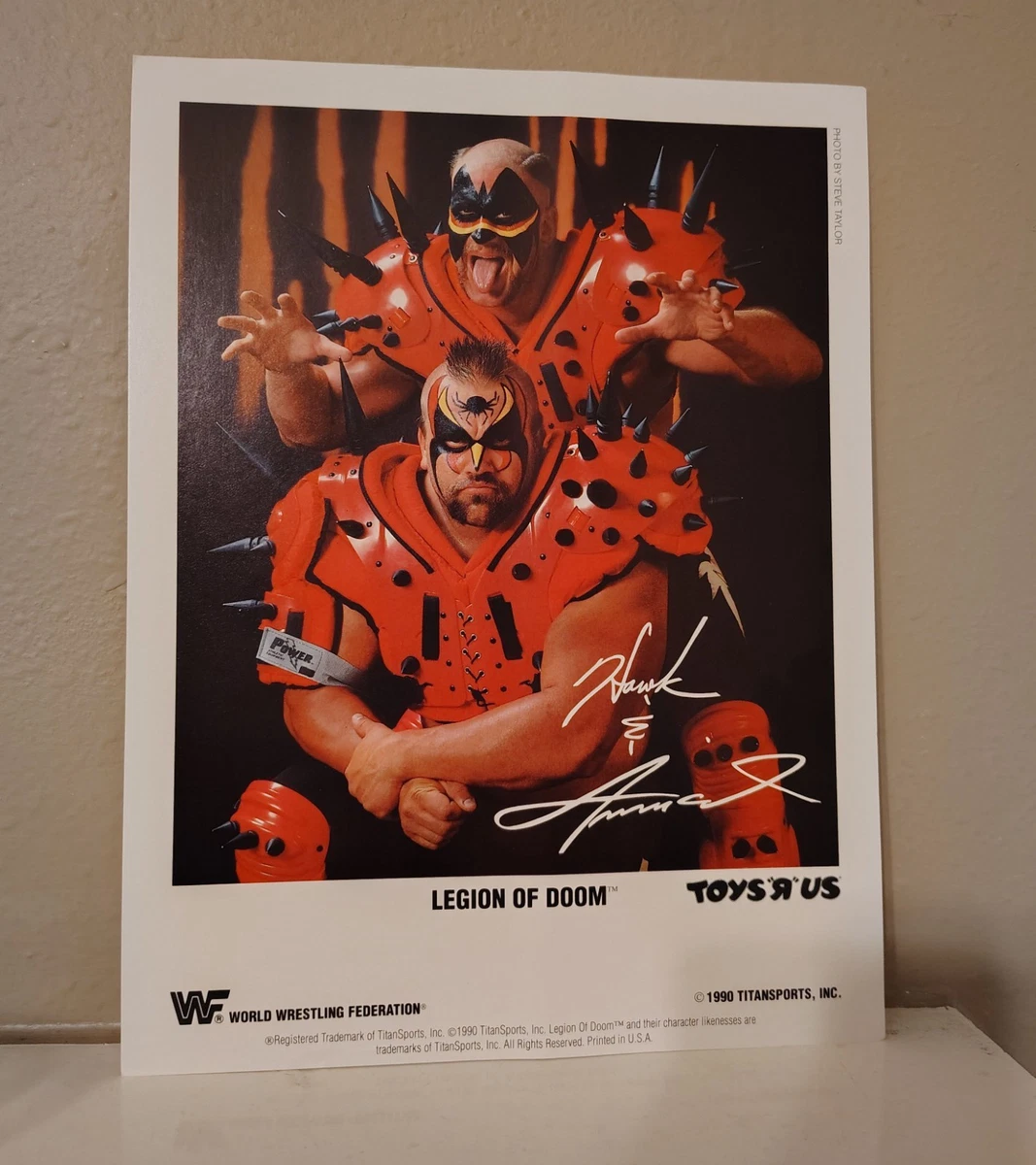 WWF Road Warriors Hawk & Animal Legion of Doom officially licensed