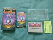 Demon's Blazon Makaimura Crest Super Famicom Software Action RPG Spiel Capcom