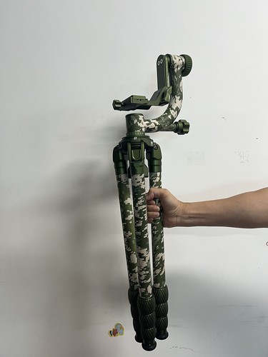 Sirui CT-3204 Camo Carbon fiber tripod CH-20 Gimbal Head For Nikon Sony Canon - Picture 18 of 27