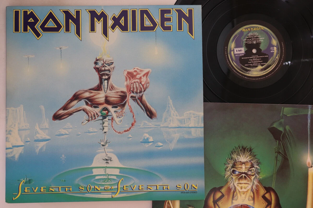 LP Iron Maiden Seventh Son Of A Seventh Son RP285610 EMI /00260-