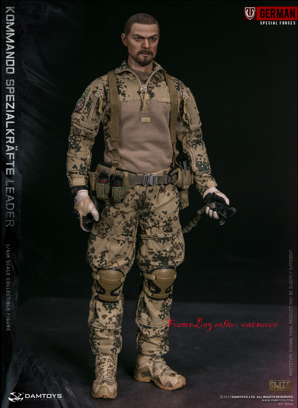 DAMTOYS German KSK Kommando Spezialkrafte Leader 1/6 Action