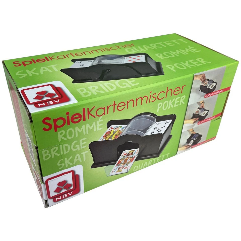 Nürnberger Spielkarten 03210005002 - Manueller Kartenmischer Kurbel(ohne Karten) - Bild 2 von 2