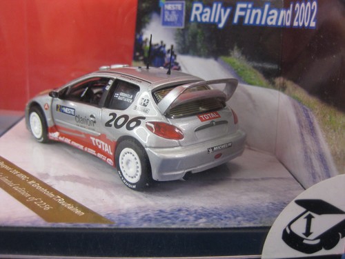VITESSE PEUGEOT206 WRC 2002 #2 Winner Grönholm Winner Rally 2002 Neu & OVP - Bild 3 von 3