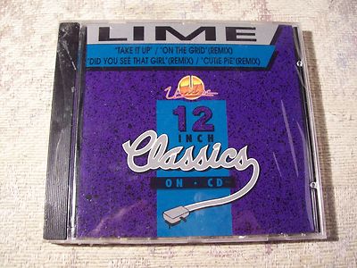 LIME Take It Up/On the Grid/Did You See That Girl/Cutie Pie(REMIX)CD Single-NEW!