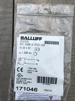 Balluff Einweglichtschranke BOS Q08M-X-KS20-S49 