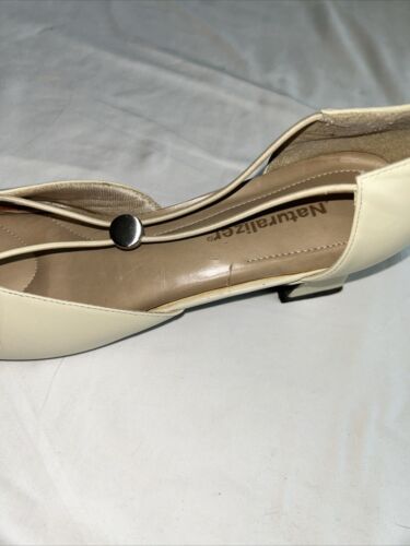 Women’s Cream Naturalizer Dress Shoes With Block Heel Size 11M - Picture 15 of 21