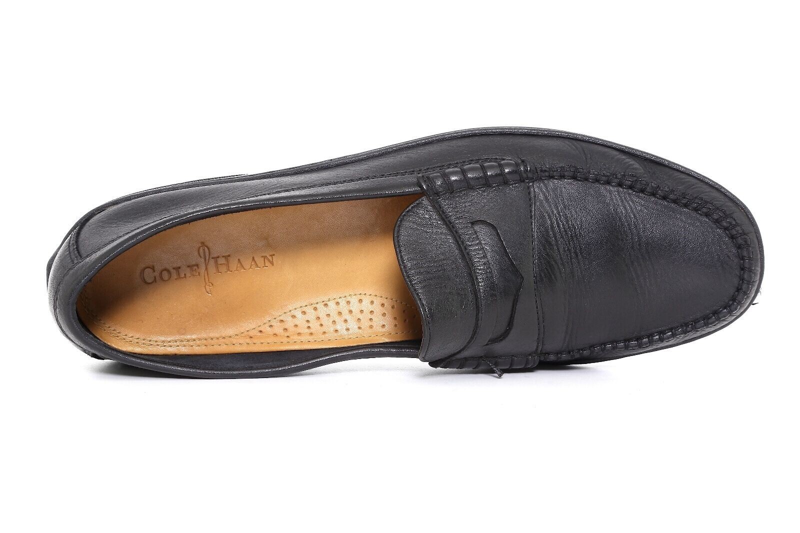 Cole Haan Men's Leather Black Pinch Cup Penny Drivers… Gem