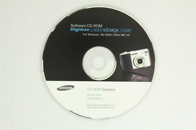Software CD-Rom Samsung Digimax S800 Kenox S800 (12012302)