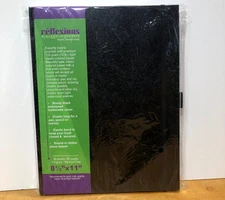 Reflexions Bound Sketch Book 80 Sheets Black 8-1/2" x 11" NEW