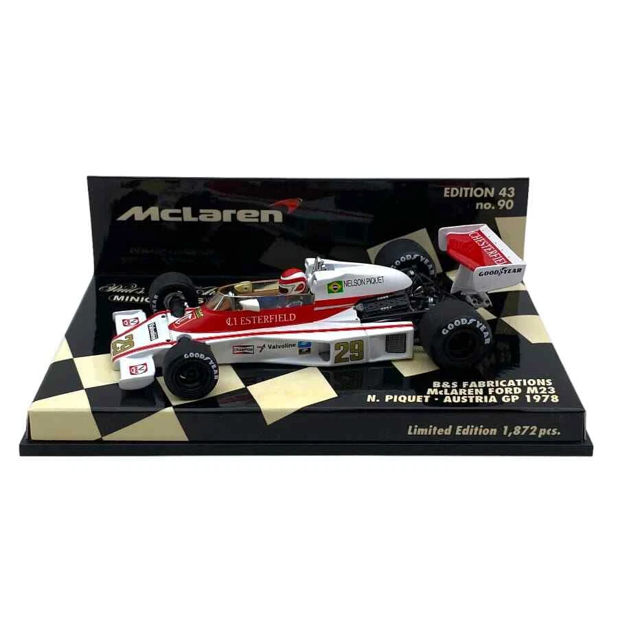 Modellino F1 Minichamps 1/43 B&S Fabrications McLaren Ford M23 Austria Gp 197... - Immagine 3 di 4