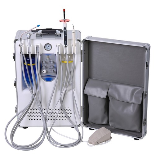 Unidad de entrega dental portátil FDA sistema de compresor de aire 4H succión fuerte/débil - Imagen 64 de 109