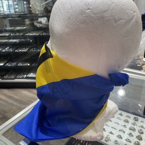 New Barbados ๐ง๐ง country Flag Bandana Face Mask Wrap *Free Shipping* US seller - Picture 3 of 4