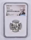 MS66 1946-S Washington Quarter NGC Special Label