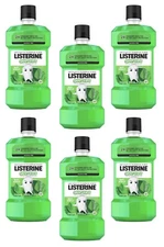 6 Bottles Listerine Smart Rinse Kid Anticavity Mouthwash Mint Shield Size 500 ML