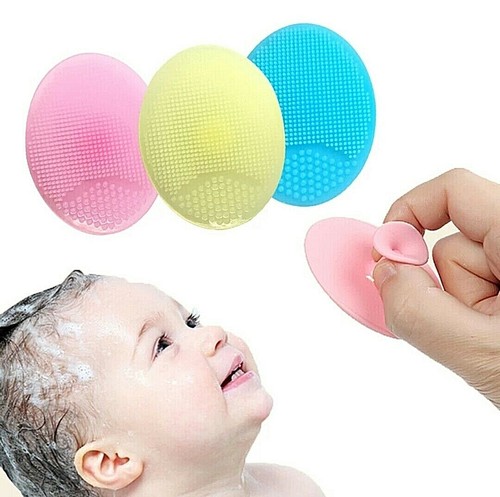 Cleansing Brush Silicone Deep Pore Scrub Brush, Soft Brush for Baby Care - Picture 2 of 18