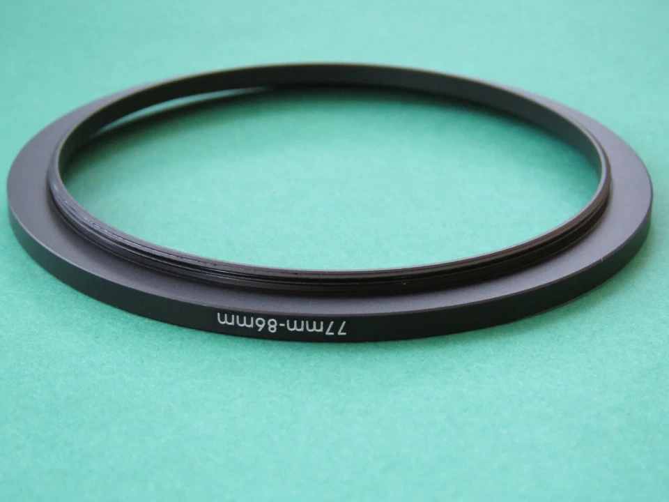 77mm-86mm Stepping Step Up Male-Female Filter Ring Adapter 77mm-86mm - Image 2 of 2