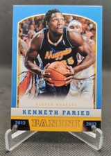 2012-13 Panini #246 Kenneth Faried Rookie Denver Nuggets Basketball Card
